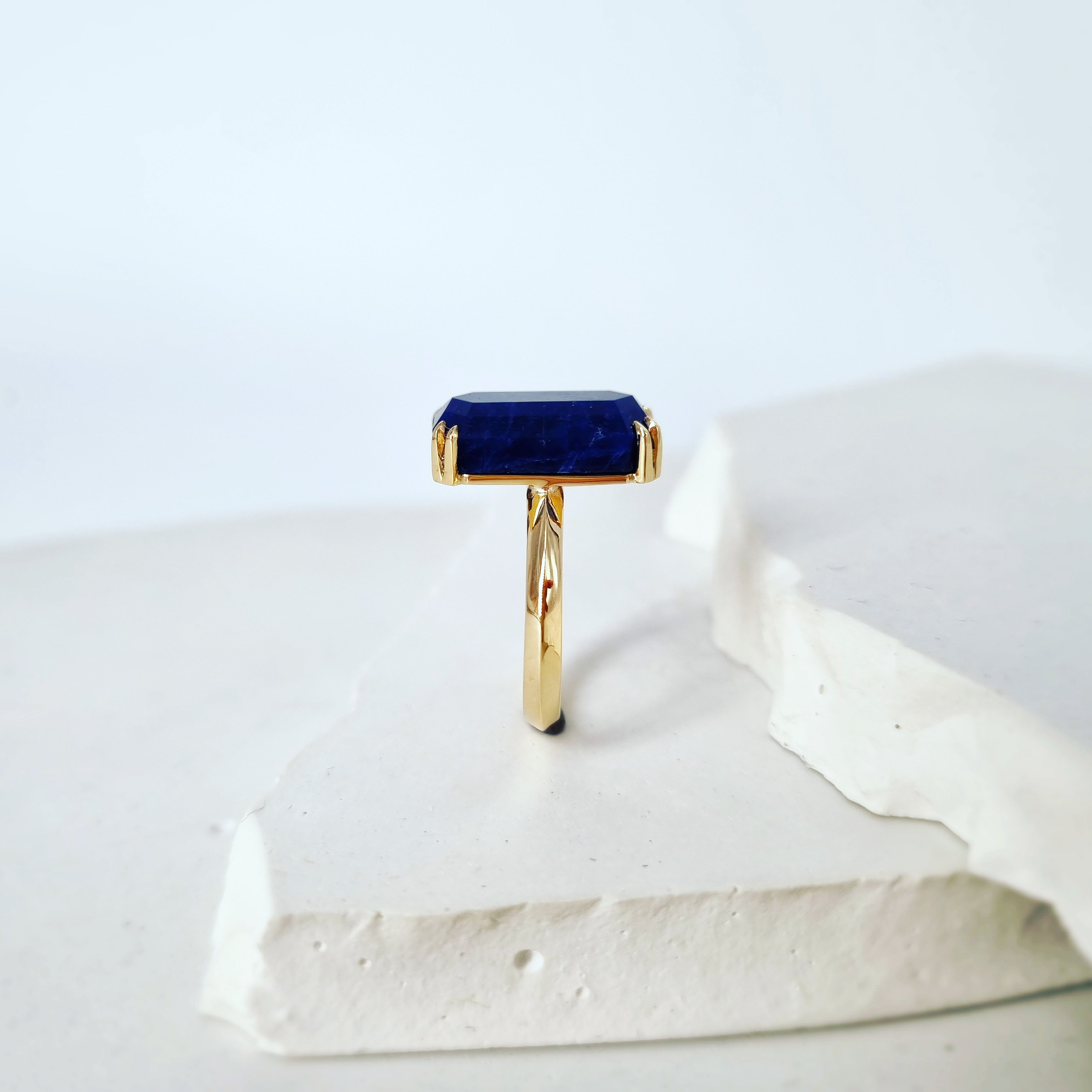 Make a Statement: The Lapis Lazuli Talon Ring
