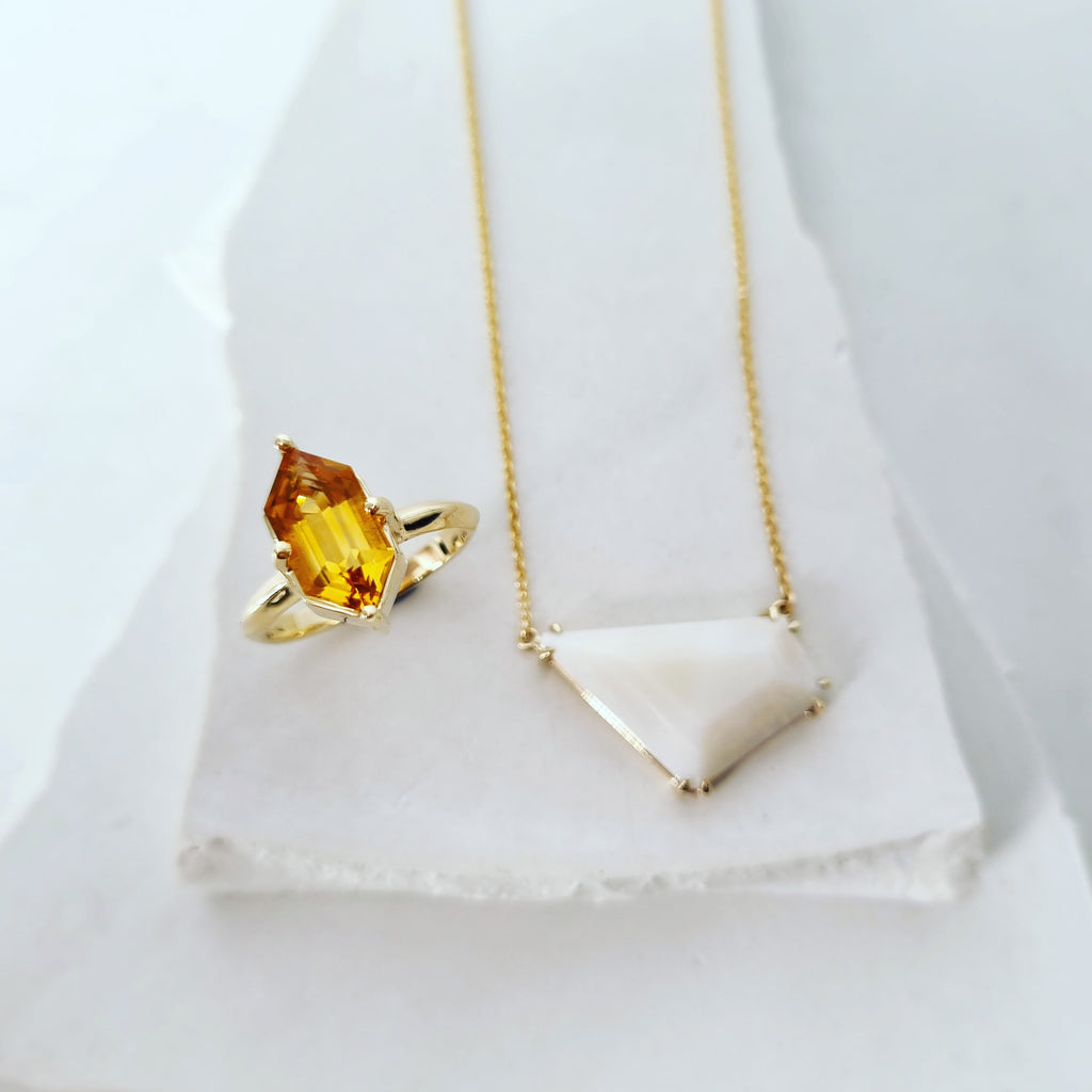 Opal Allure: The Bespoke Opal Talon Pendant