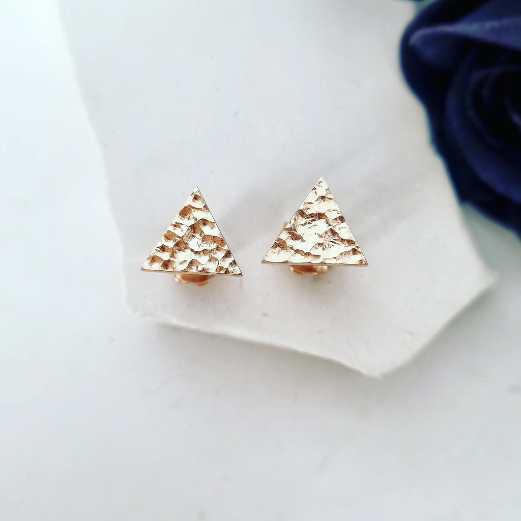 Triangle Textured Studs