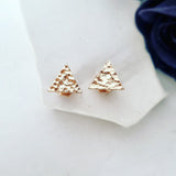 Triangle Textured Studs