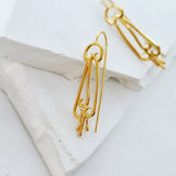 Filigree Kowhai Earrings