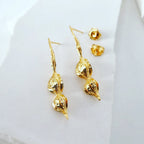 Kowhai Seed Pod Earrings: Nature's Artistry