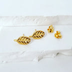 Native Leaf Studs