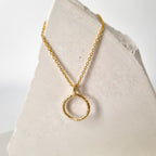 Organic Infinity Pendant