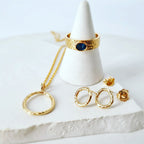 Organic Infinity Earring