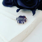Your Unique Sparkle: The Hexagonal Opal Necklace