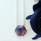 Your Unique Sparkle: The Hexagonal Opal Necklace