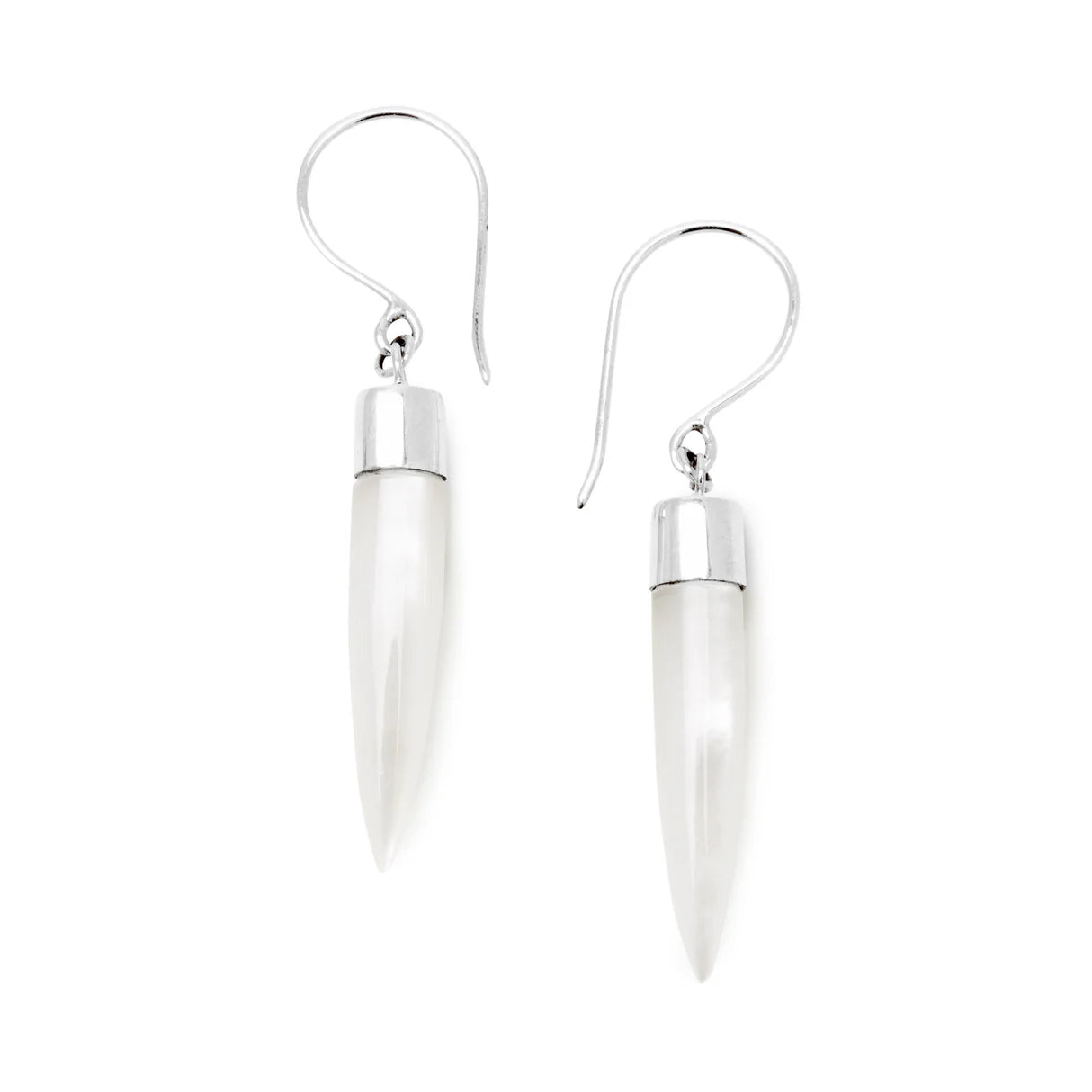 Mother of Pearl Icicle Earrings