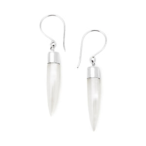 Mother of Pearl Icicle Earrings