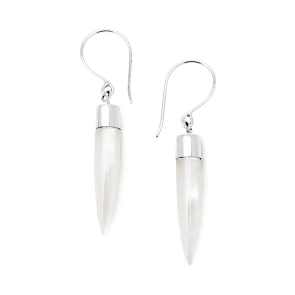 Mother of Pearl Icicle Earrings