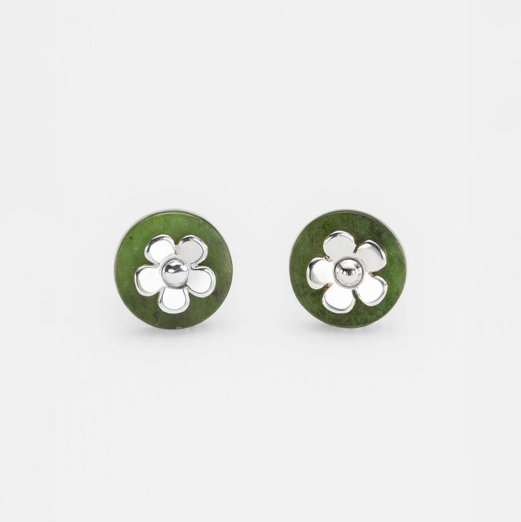 Mānuka Pounamu Studs