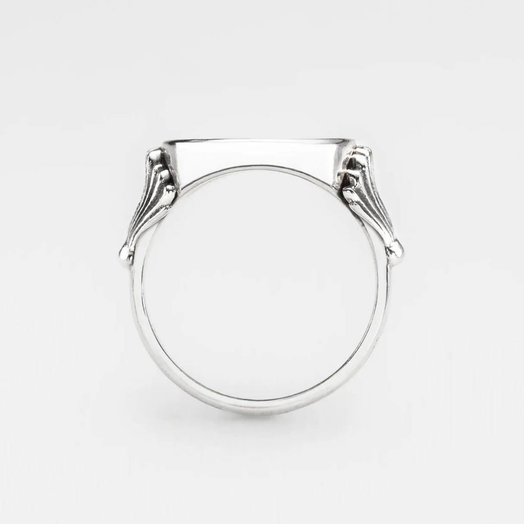 Pīwakawaka Pounamu Ring