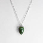 Mini Pounamu Acorn Necklace