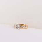 Pink Sapphire 9ct Rose Gold Ring