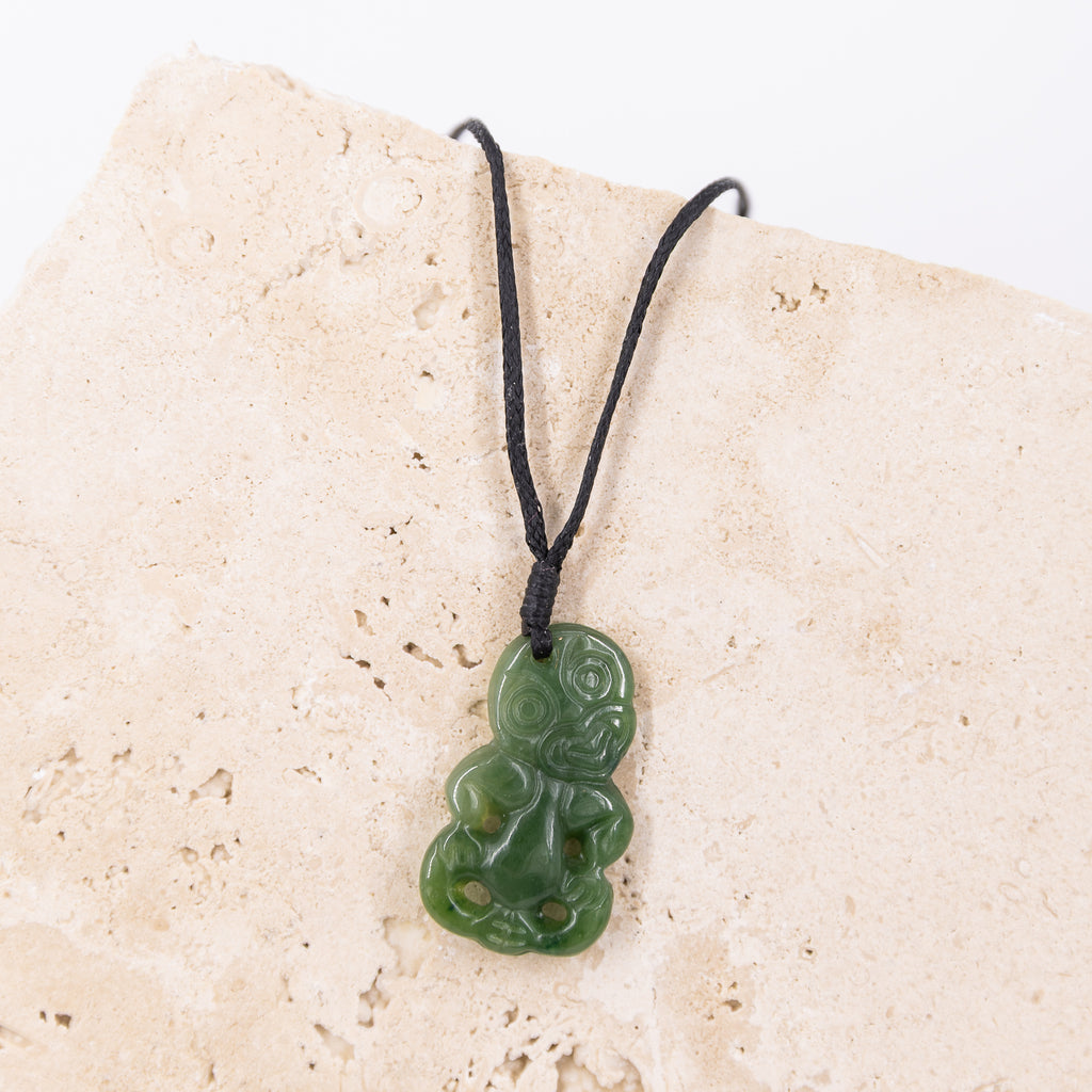 Pounamu Hei Tiki Pendant