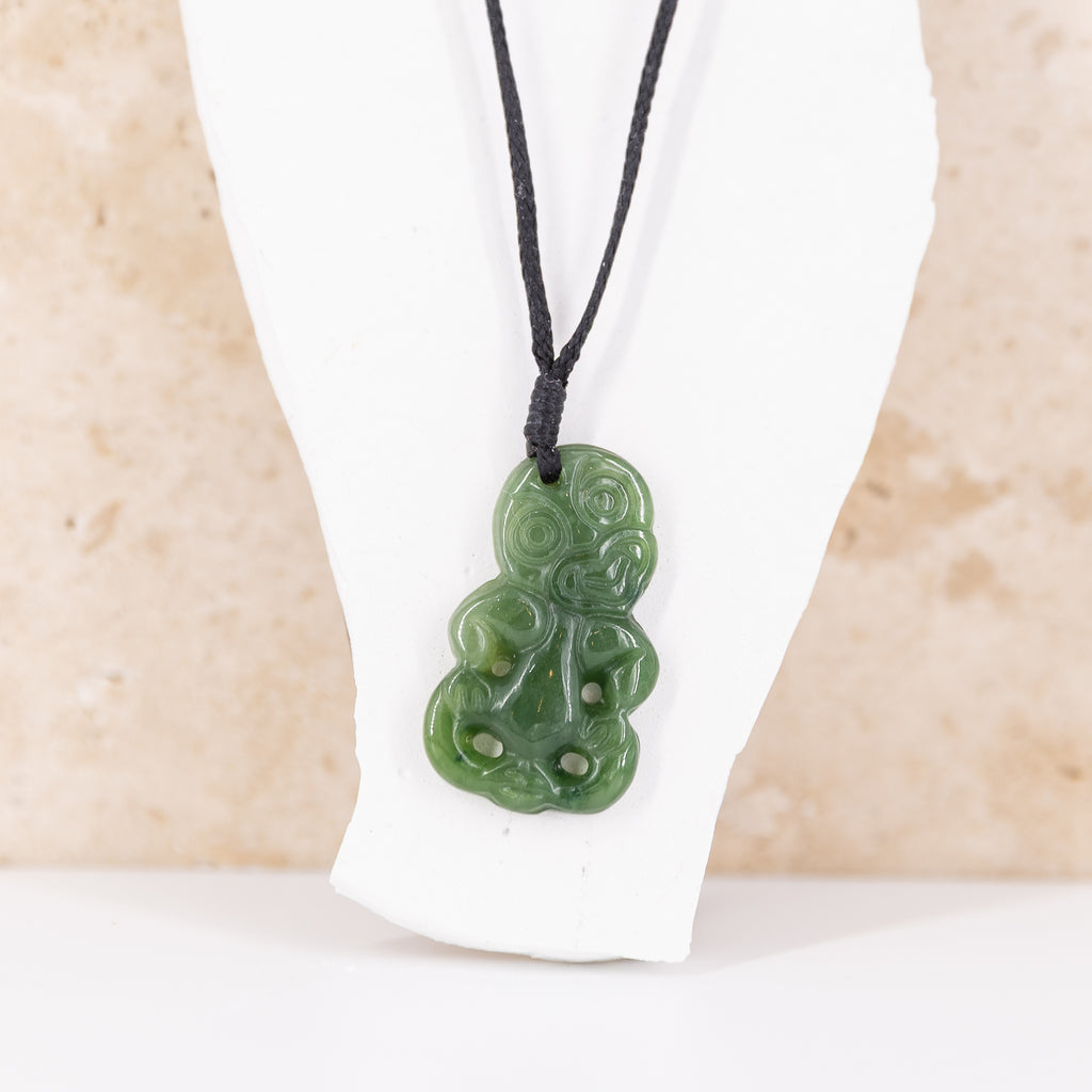 Pounamu Hei Tiki Pendant