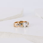 Pink Sapphire 9ct Rose Gold Ring