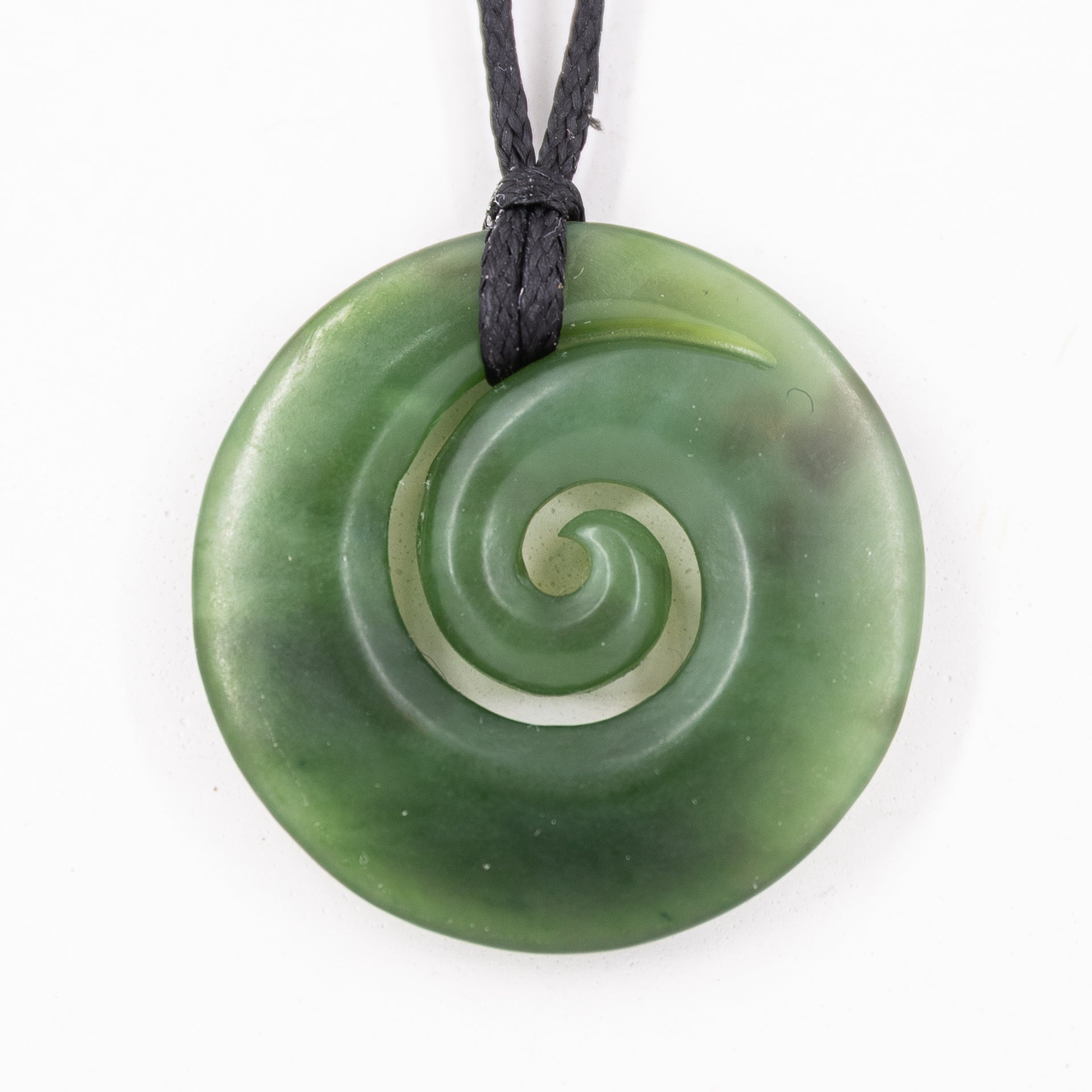 Pounamu Koru/Spiral Pendant