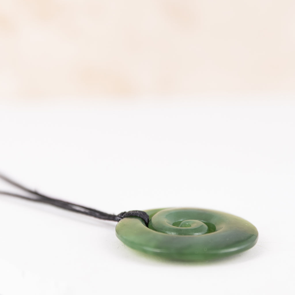 Pounamu Koru/Spiral Pendant