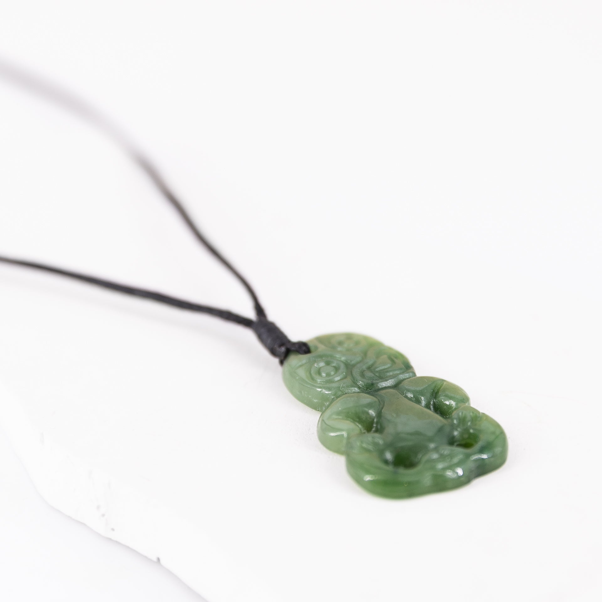 Pounamu Hei Tiki Pendant
