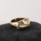9ct Minimalist Solid Gold Ring