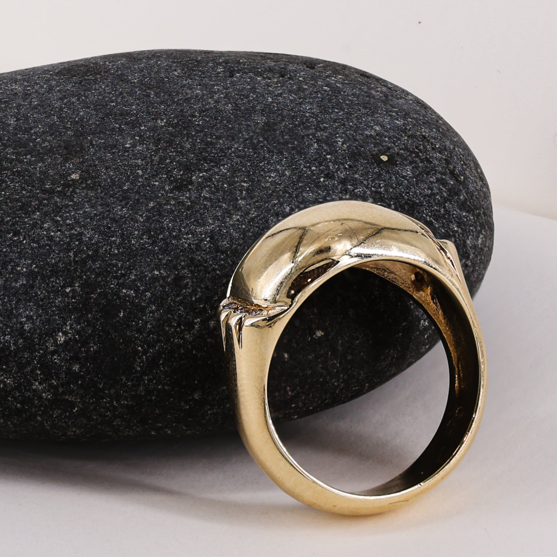 9ct Minimalist Solid Gold Ring