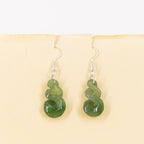 Pounamu Pikorua/Double Twist Earrings
