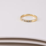 9ct Gold Classic Diamond Band