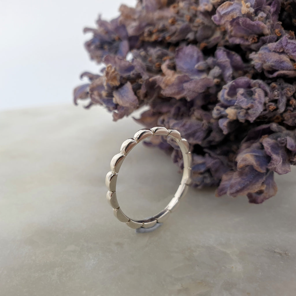 Discover Your Signature Stack: Scallop Stacking Ring