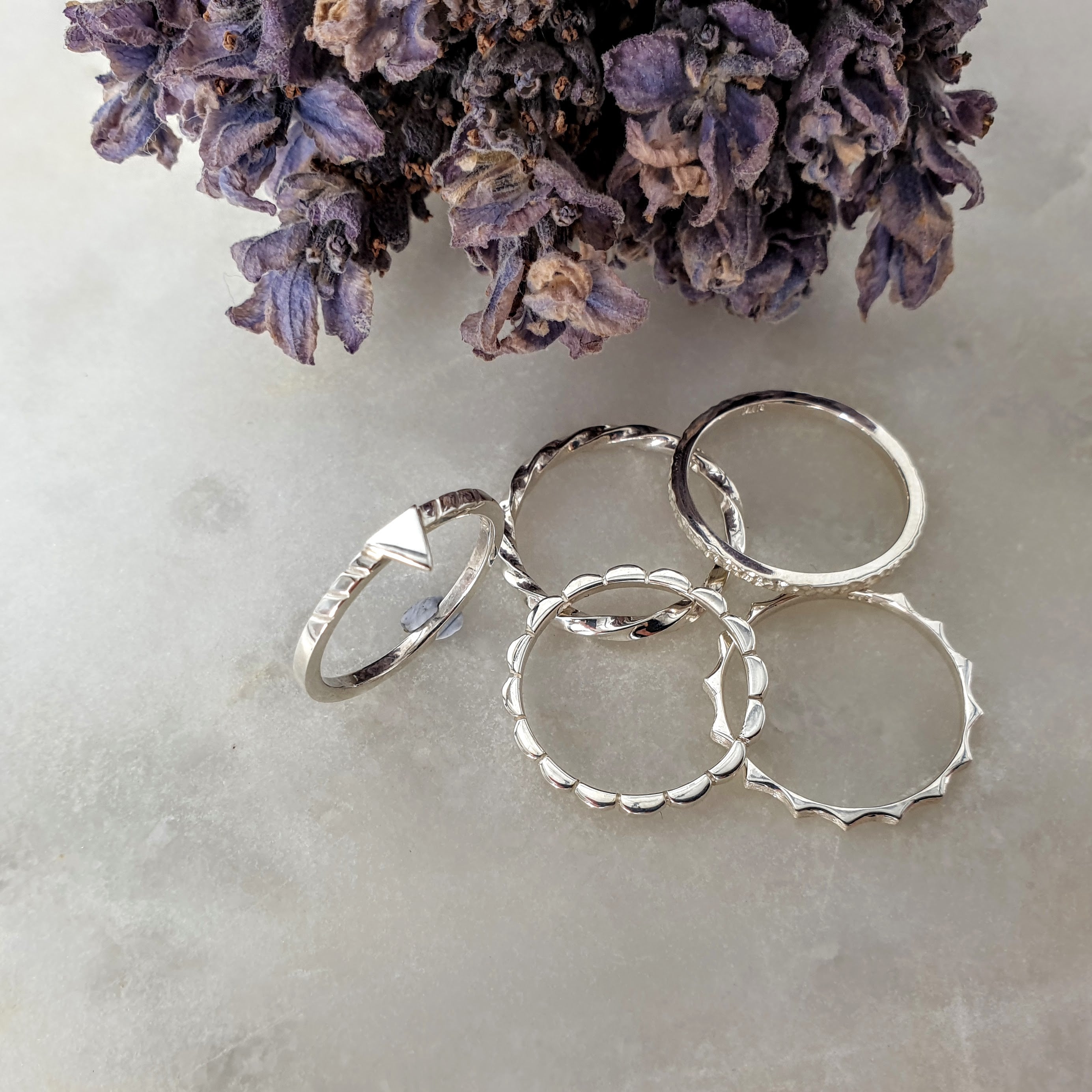 Discover Your Signature Stack: Scallop Stacking Ring