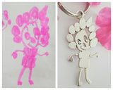 Children's art work made into heirloom jewellery