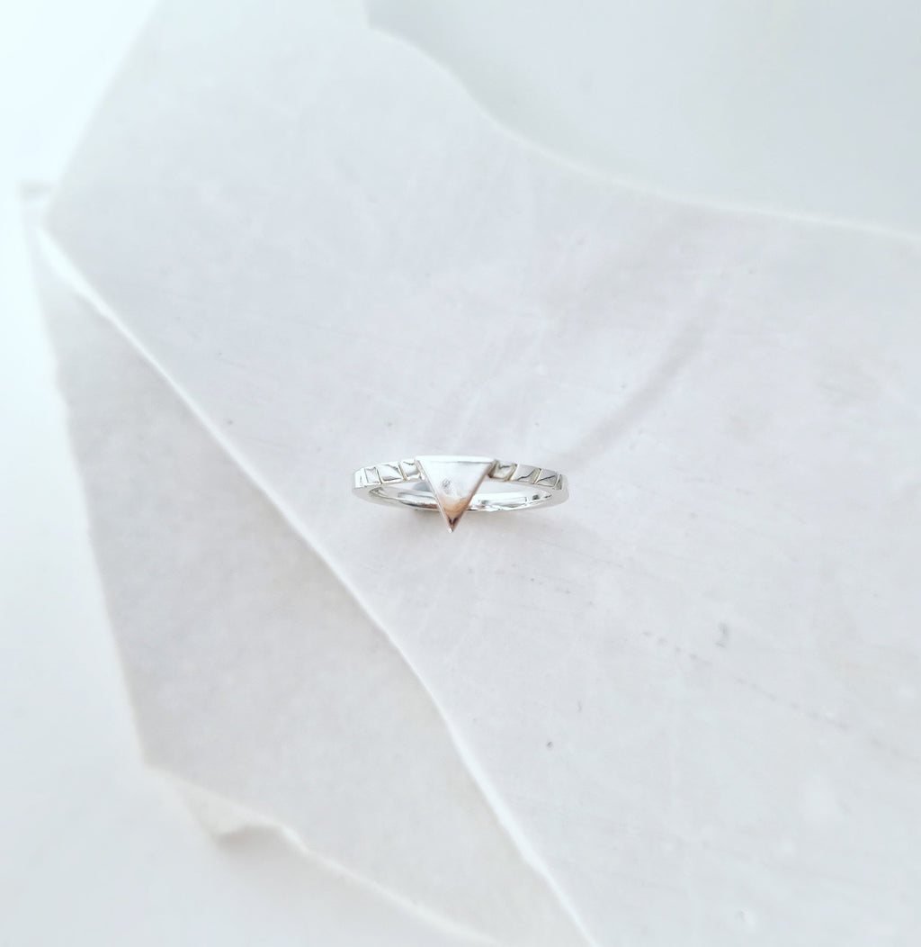 Discover Your Signature Stack: Triangle Stacker Ring