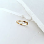 Discover Your Signature Stack: Checked Stacking Ring