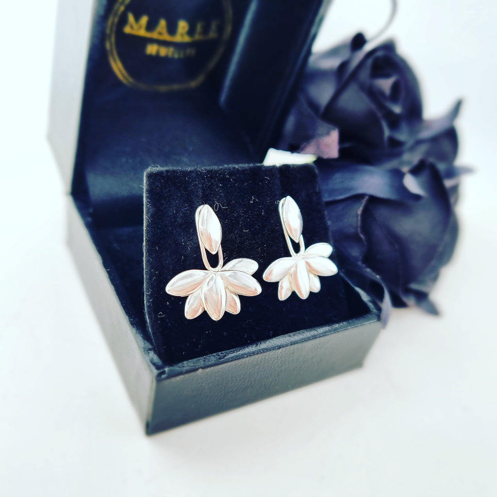 Two Looks, Twice the Fun: Layered Leaf Earring