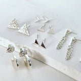 Triangle Textured Studs