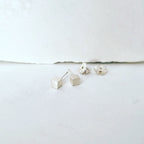 Textured Cube Earrings