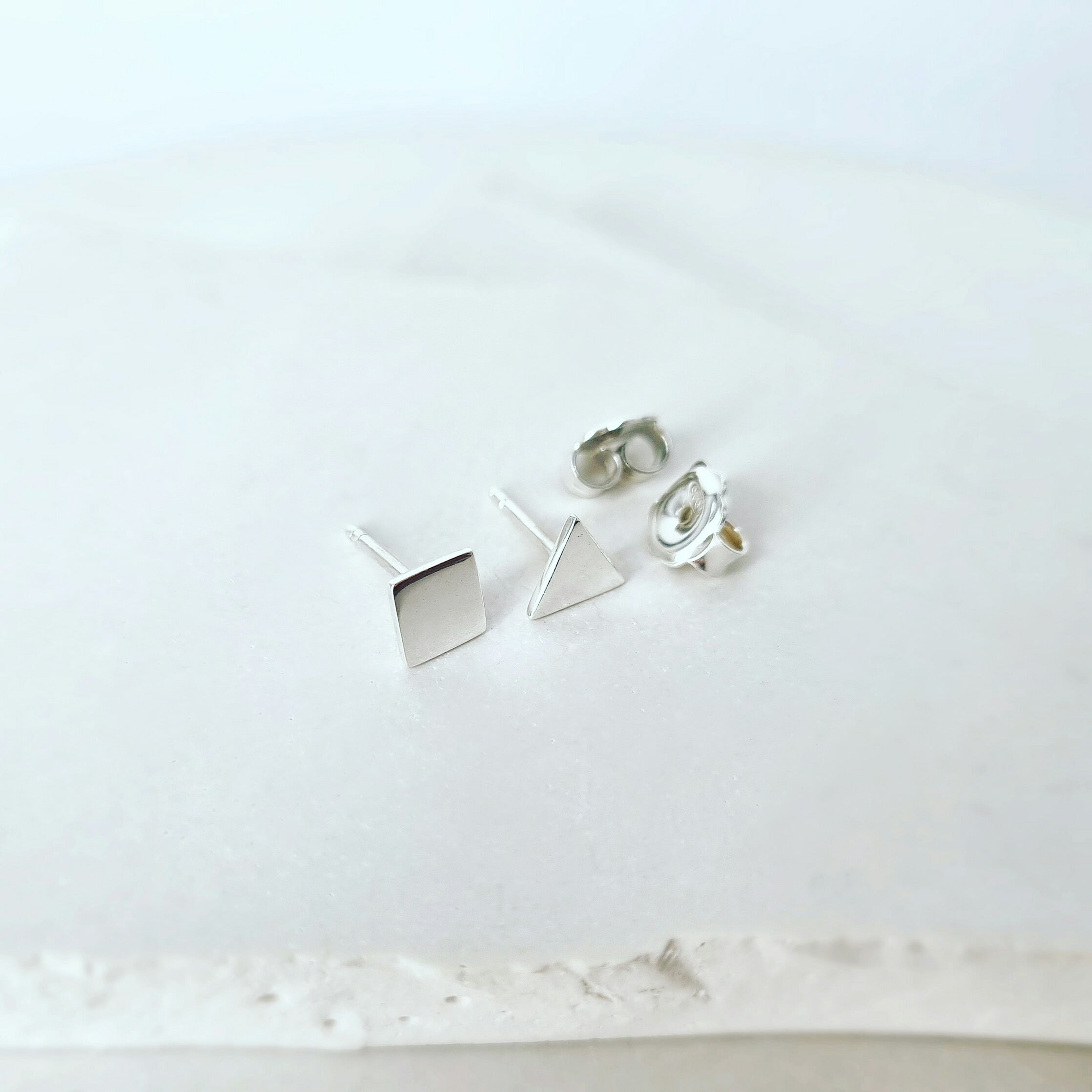 Square and Triangle Studs