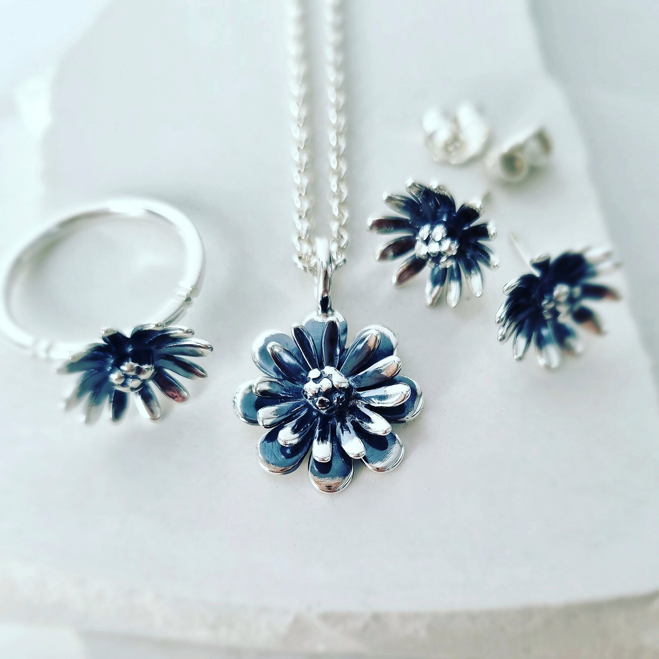 Eternal Bloom: Flower Pendant