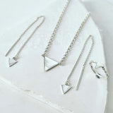 Triangle Pendant with Chain