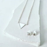 Triangle Pendant with Chain