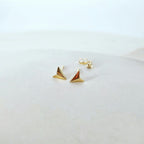 Arrowhead Studs 9ct Yellow