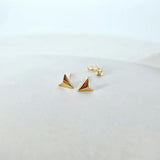 Arrowhead Studs 9ct Yellow