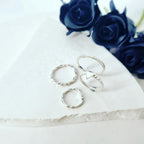 Discover Your Signature Stack: Textured Stacking Ring