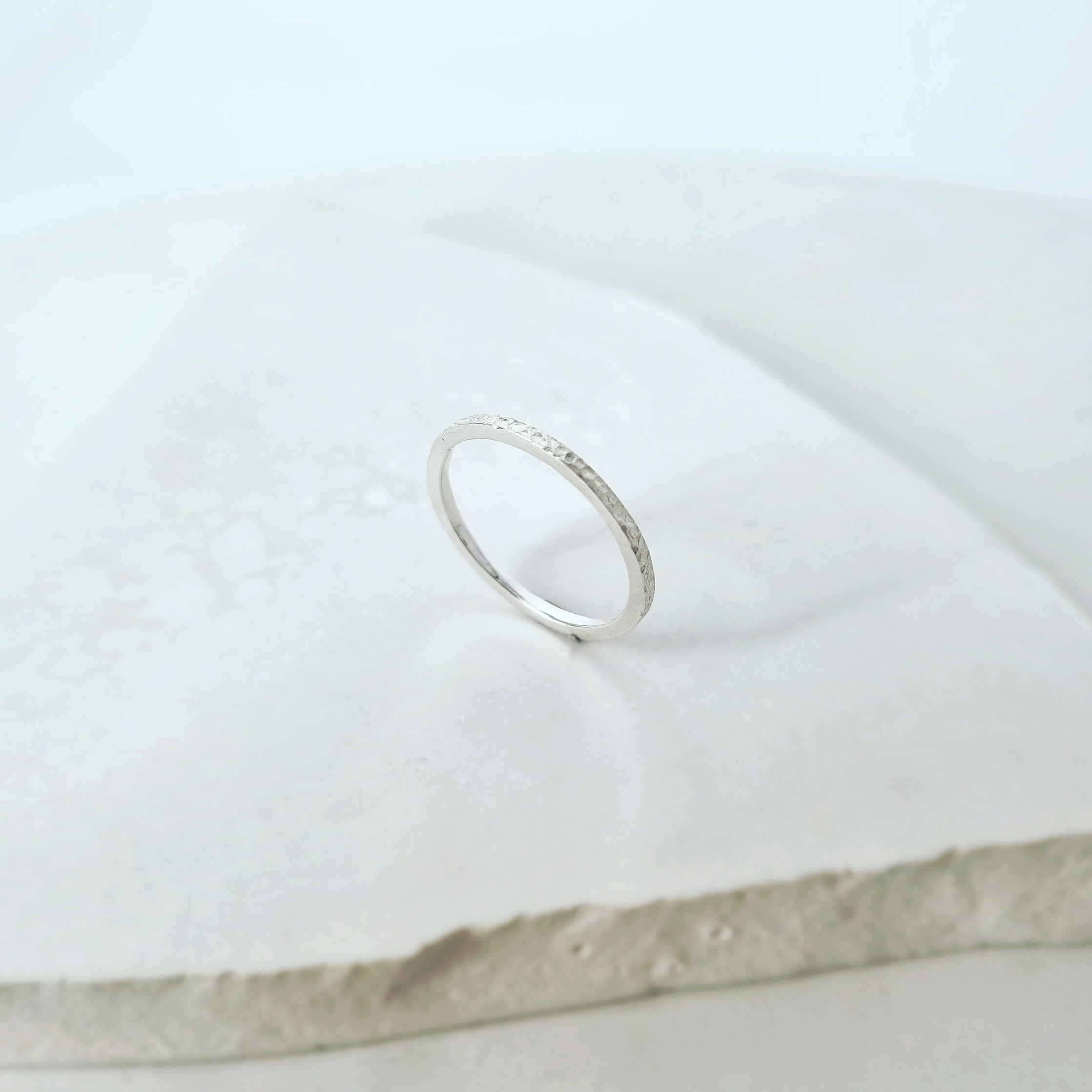 Discover Your Signature Stack: Textured Stacking Ring