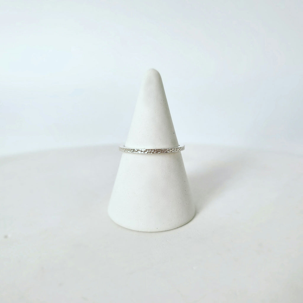 Discover Your Signature Stack: Textured Stacking Ring