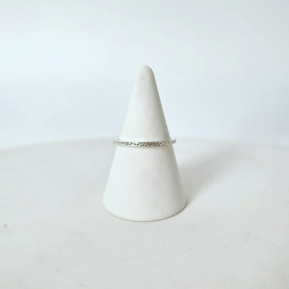 Textured Stacking Ring