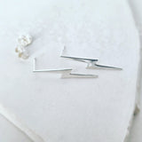 Lightening Bolt Earrings Large