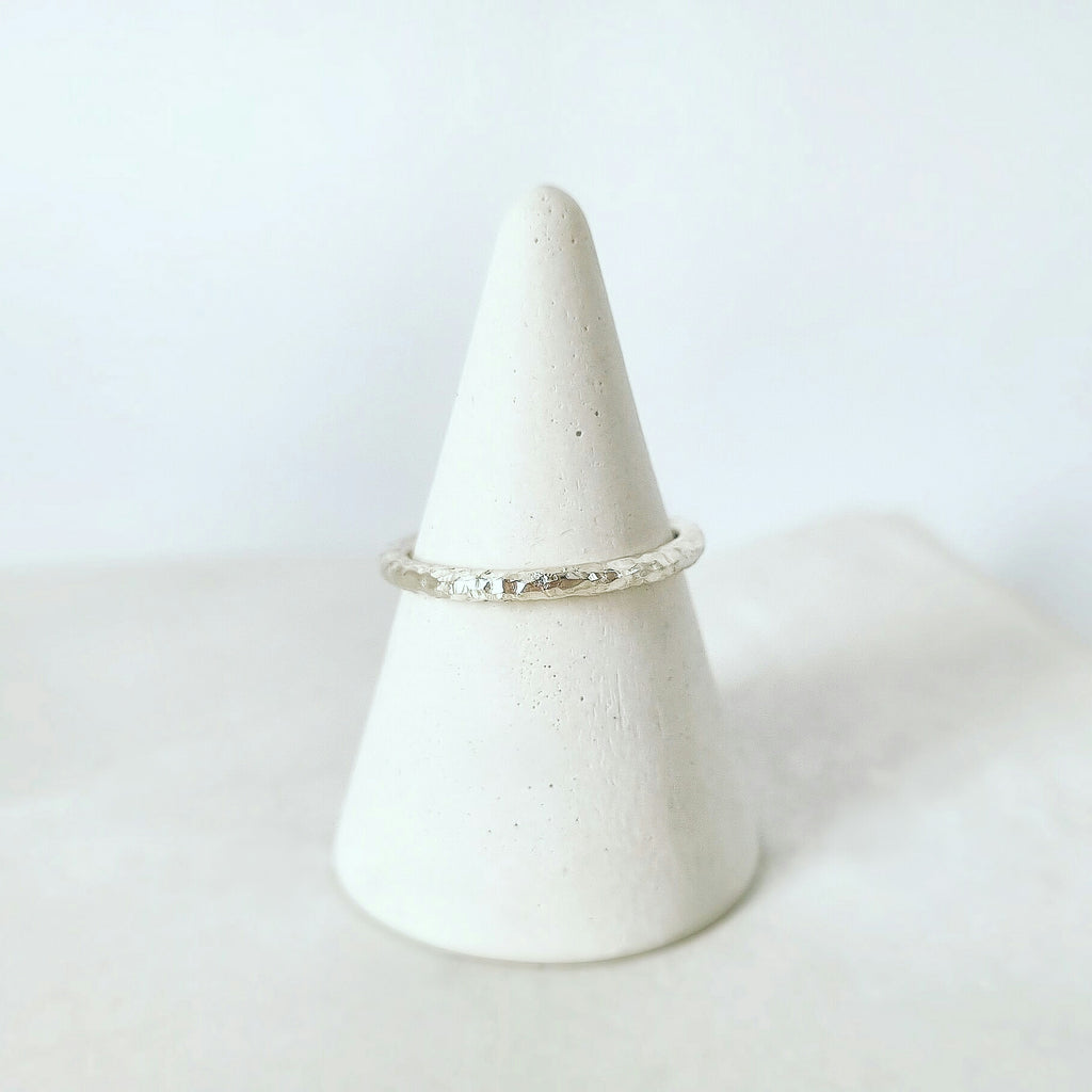 Organic Infinity Ring