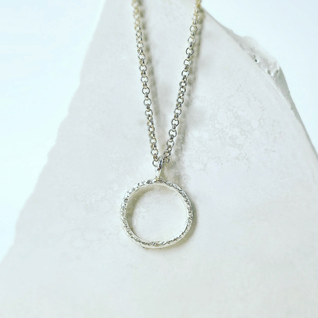 Organic Infinity Pendant