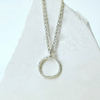 Organic Infinity Pendant